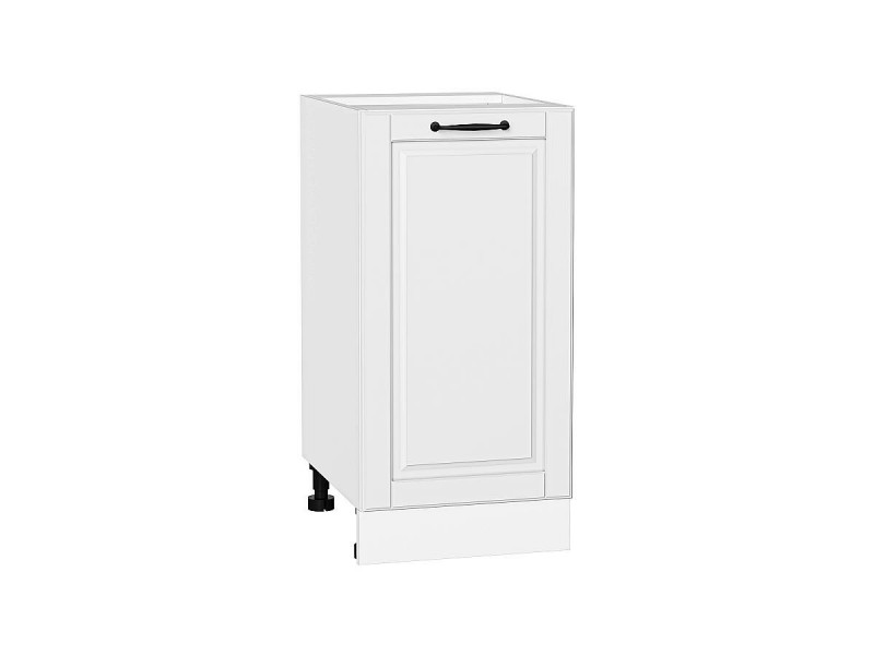 816*400* Шкаф нижний с 1-ой дверцей Дублин Special White