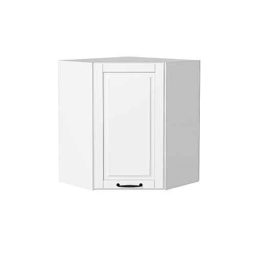 716*600*600 Шкаф верхний угловой Дублин Special White