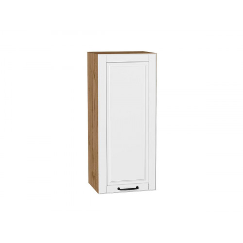 920*400* Шкаф верхний с 1-ой дверцей Дублин Special White
