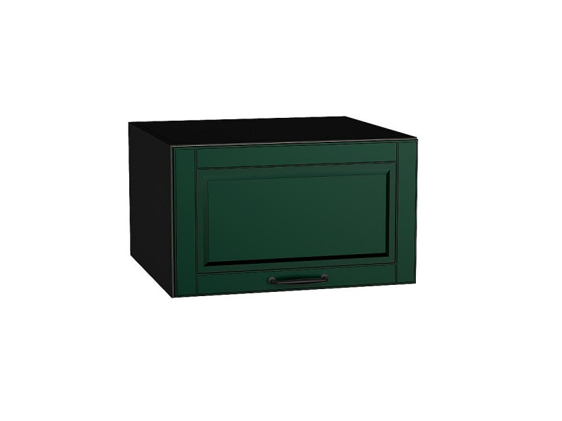 358*600* Шкаф верхний горизонтальный глубокий Дублин Special Green