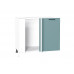 816*890* Шкаф нижний угловой Флэт Grey-green In 2S Белый 816*890* Шкаф нижний угловой Флэт Grey-green In 2S Белый