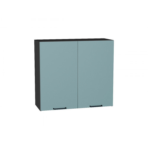 716*800* Шкаф верхний с 2-мя дверцами Флэт Grey-green In 2S Graphite