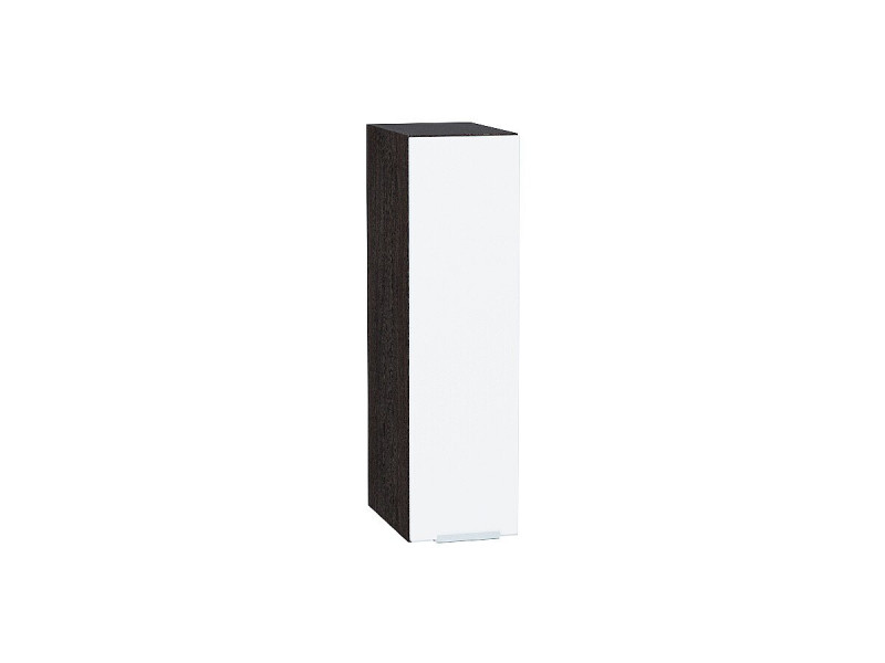 716*200* Шкаф верхний бутылочница Фьюжн Silky White Graphite